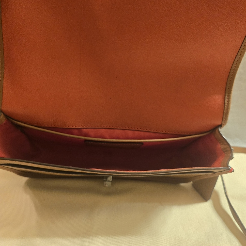 Brown Leather COACH Crossbody Bag - Picture 8 of 9